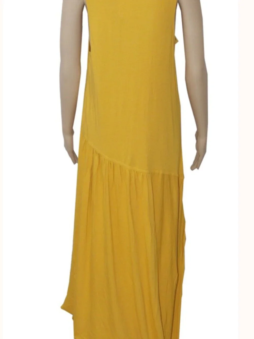 Free People Monika Midi Dress Sleeveless Free Est Asymmetrical Bubbled S